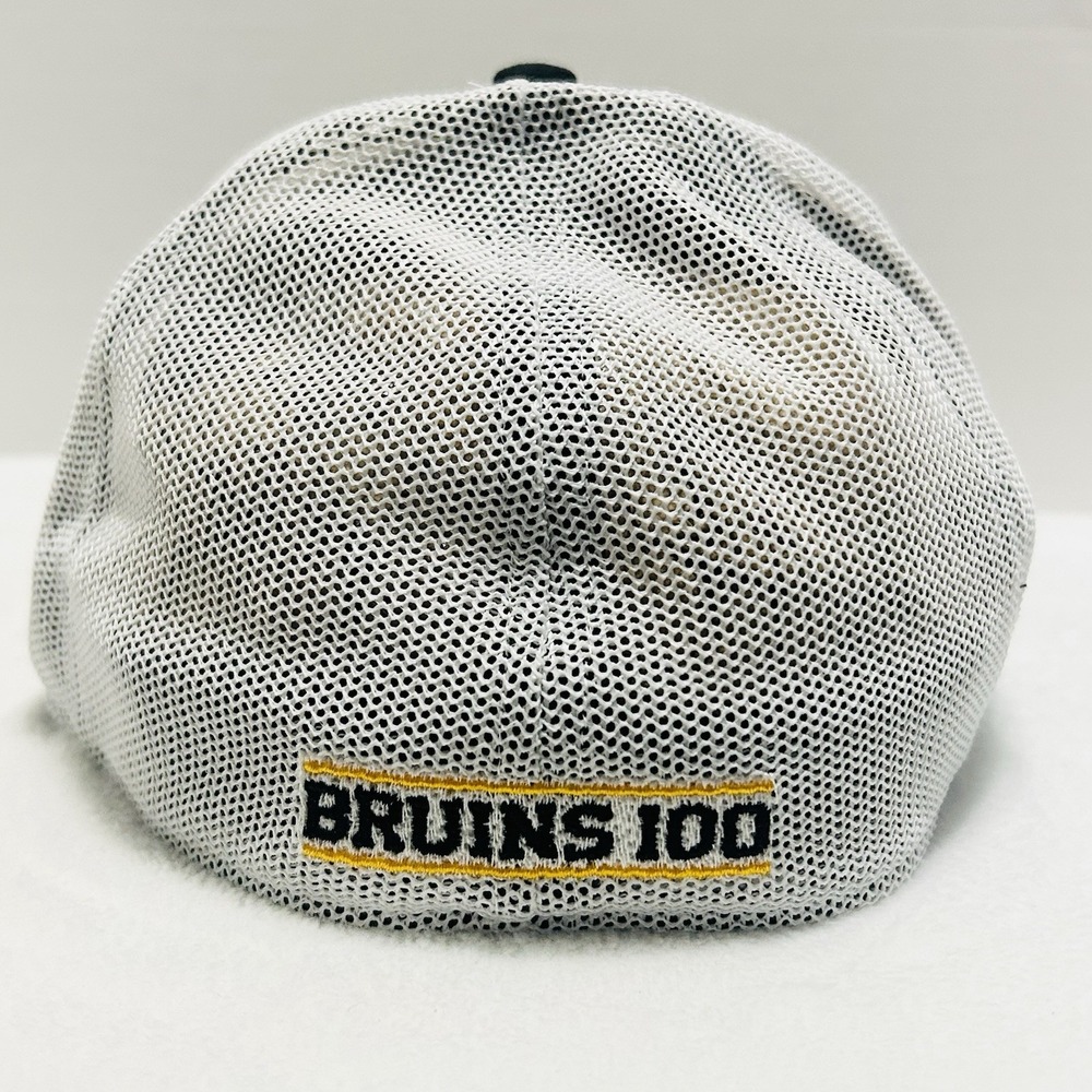 '47 Brand Boston Bruins Centennial‎ Merge Trophy Stretch Flex Hat Cap Black - Picture 4 of 5